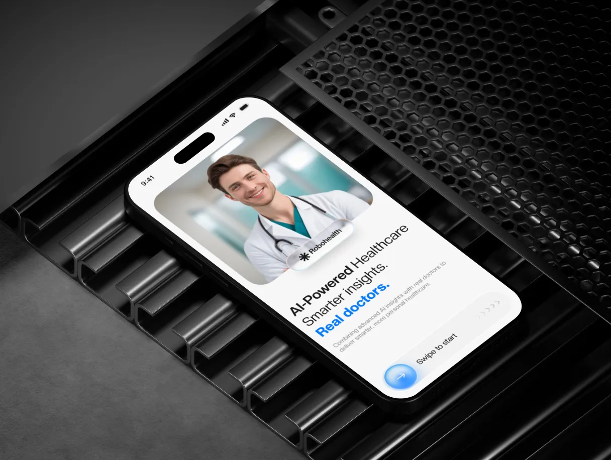 Robohealth interface mockup